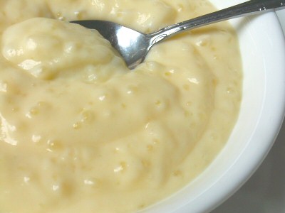 pudding au tapioca