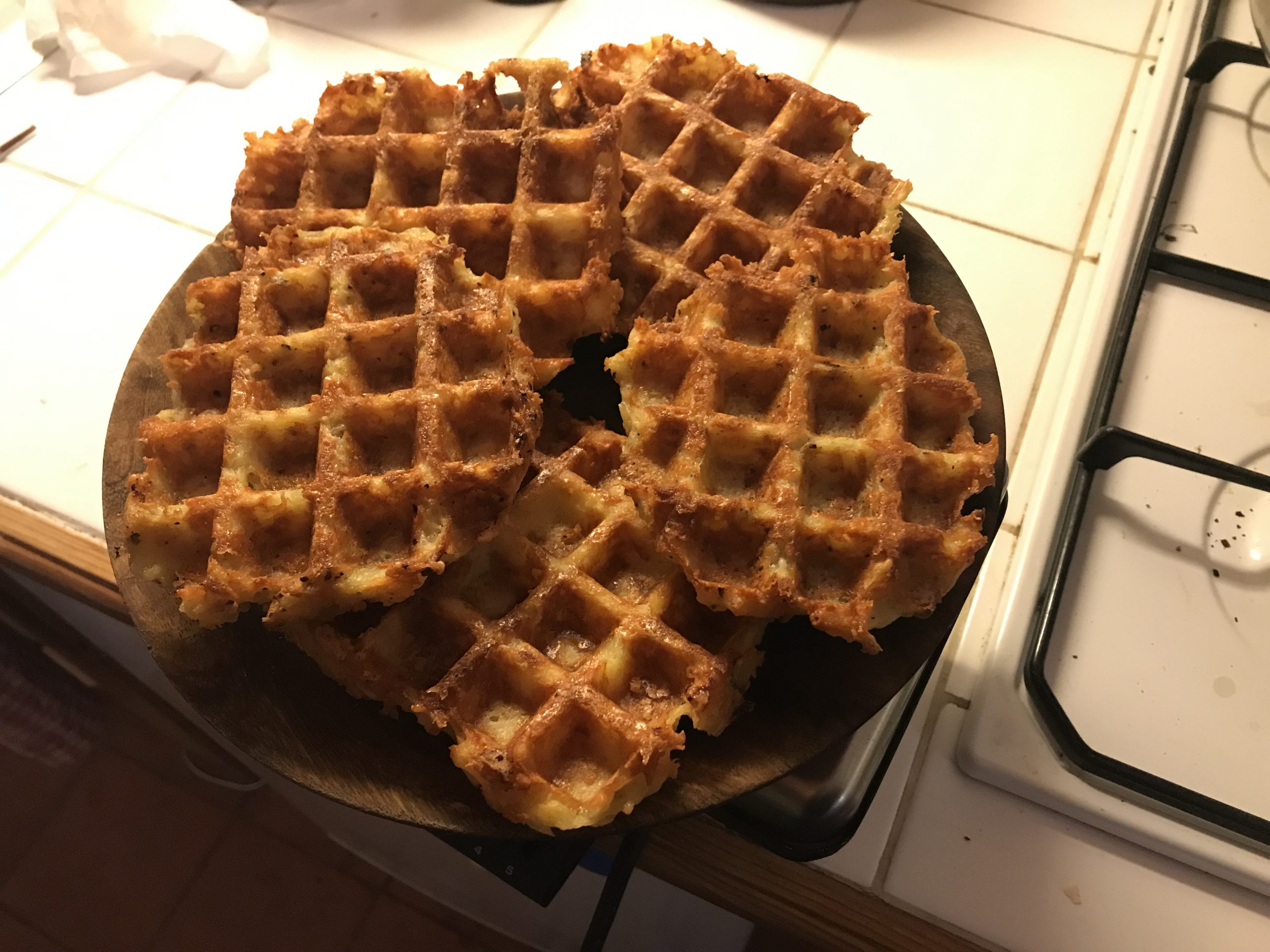 Gaufres à la pomme de terre