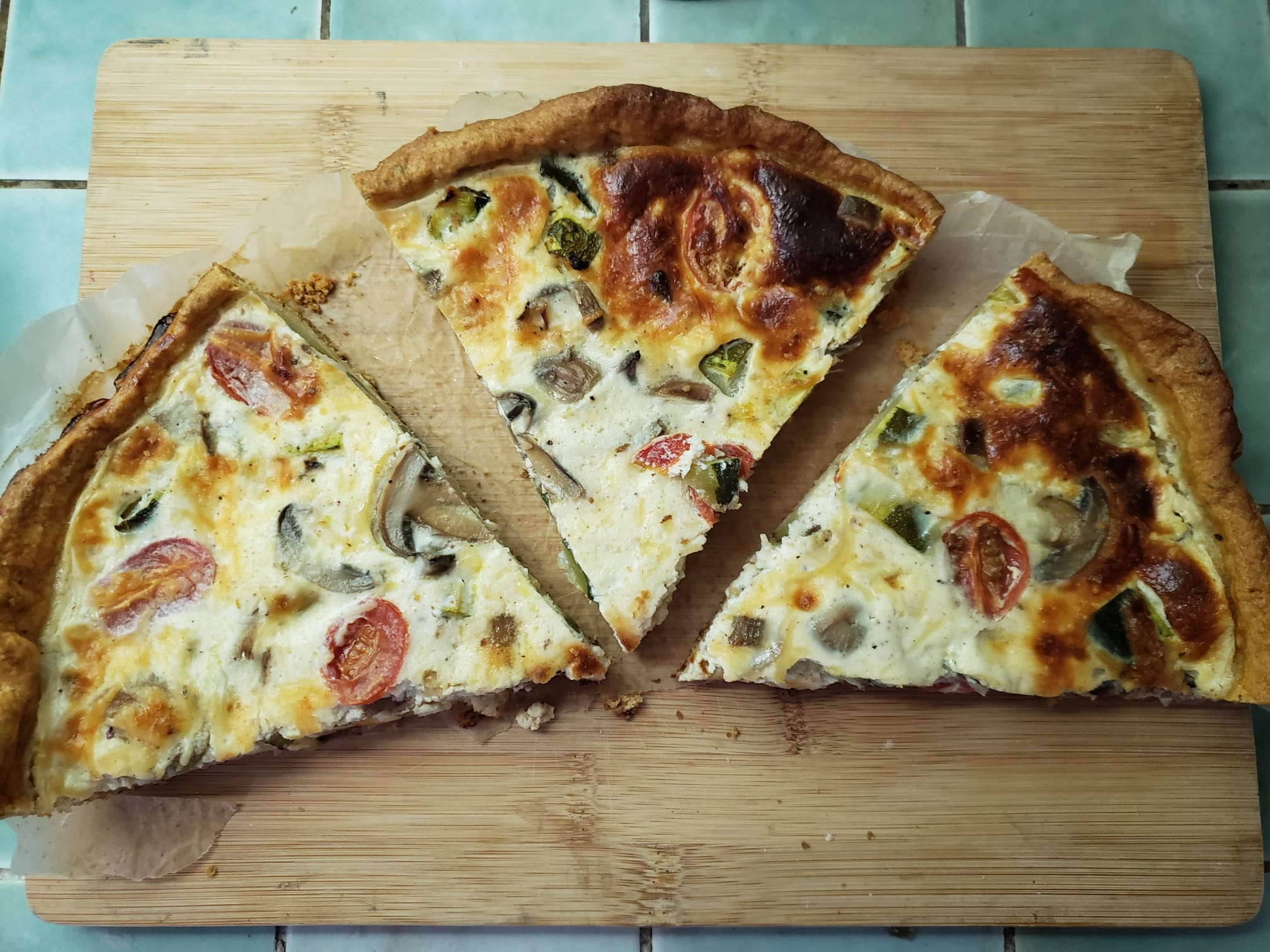 Quiche aux légumes